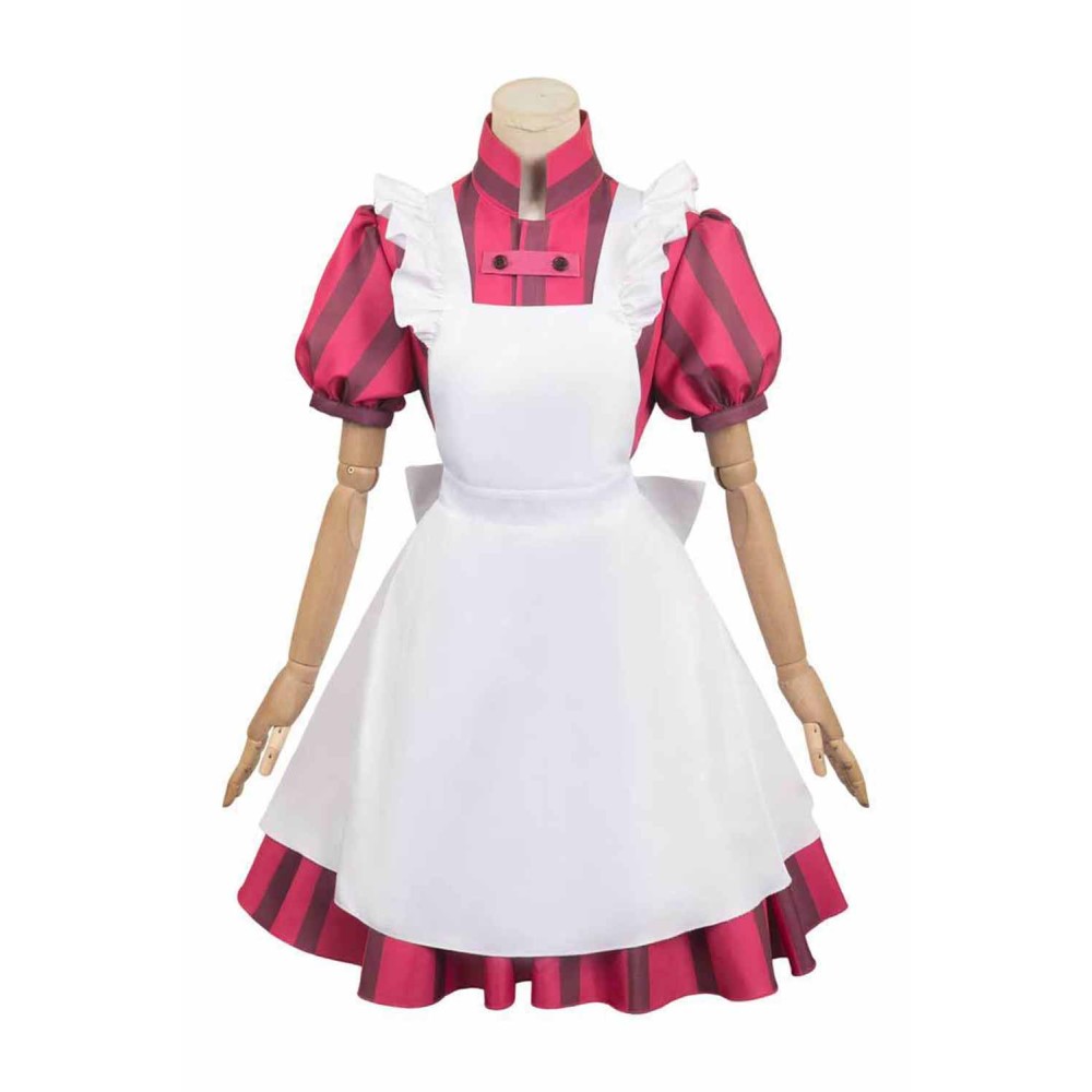 2023 The Boy and the Heron Himi Women Fantasy Maid Dress With Apron Suit Cosplay Costume Halloween Carnival Outfit
