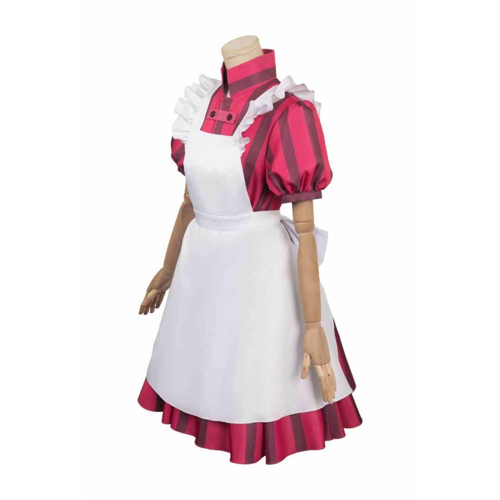 2023 The Boy and the Heron Himi Women Fantasy Maid Dress With Apron Suit Cosplay Costume Halloween Carnival Outfit