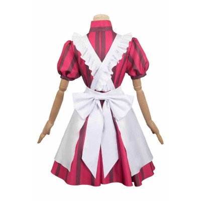 2023 The Boy and the Heron Himi Women Fantasy Maid Dress With Apron Suit Cosplay Costume Halloween Carnival Outfit
