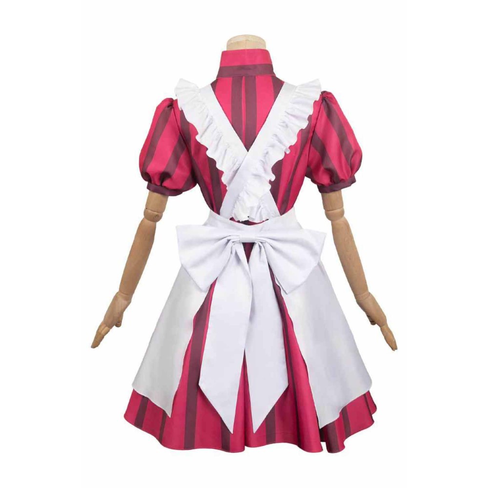 2023 The Boy and the Heron Himi Women Fantasy Maid Dress With Apron Suit Cosplay Costume Halloween Carnival Outfit