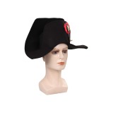2023 Napoleon France Captain Hat Cap Accessories Props Cosplay Costume Halloween Carnival