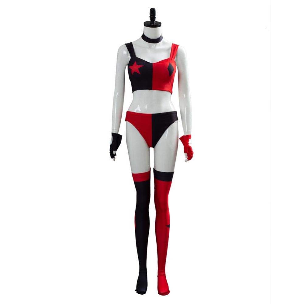 2019 Harley Quinn Suit Suit Cosplay Costume Halloween Carnival