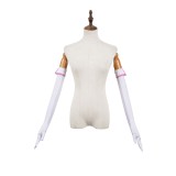 2.5 Dimensional Seduction Ririsa Amano Sexy White Lingerie Set Suit Cosplay Costume Halloween Carnival Outfit