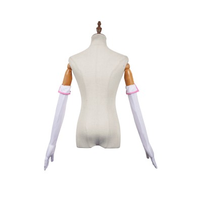 2.5 Dimensional Seduction Ririsa Amano Sexy White Lingerie Set Suit Cosplay Costume Halloween Carnival Outfit