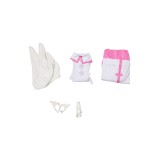 2.5 Dimensional Seduction Ririsa Amano Sexy White Lingerie Set Suit Cosplay Costume Halloween Carnival Outfit