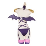 2.5 Dimensional Seduction Mikari Tachibana Sexy Purple Lingerie Set Suit Cosplay Costume Halloween Carnival Outfit