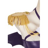 2.5 Dimensional Seduction Mikari Tachibana Sexy Purple Lingerie Set Suit Cosplay Costume Halloween Carnival Outfit