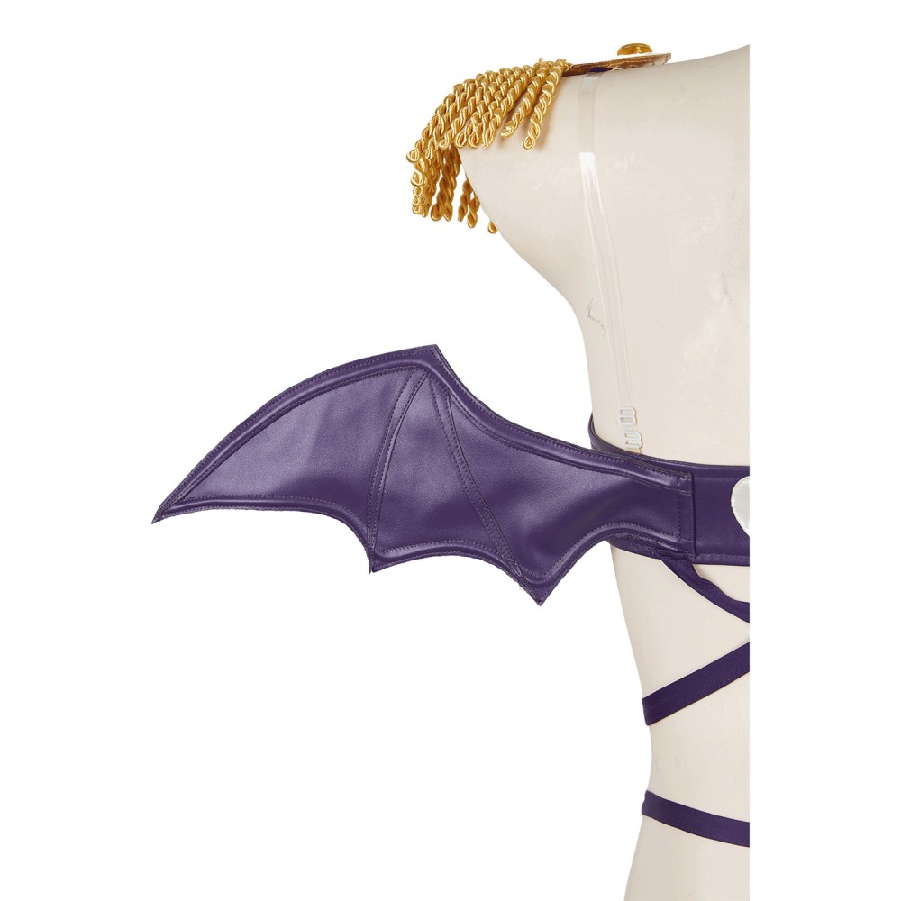 2.5 Dimensional Seduction Mikari Tachibana Sexy Purple Lingerie Set Suit Cosplay Costume Halloween Carnival Outfit