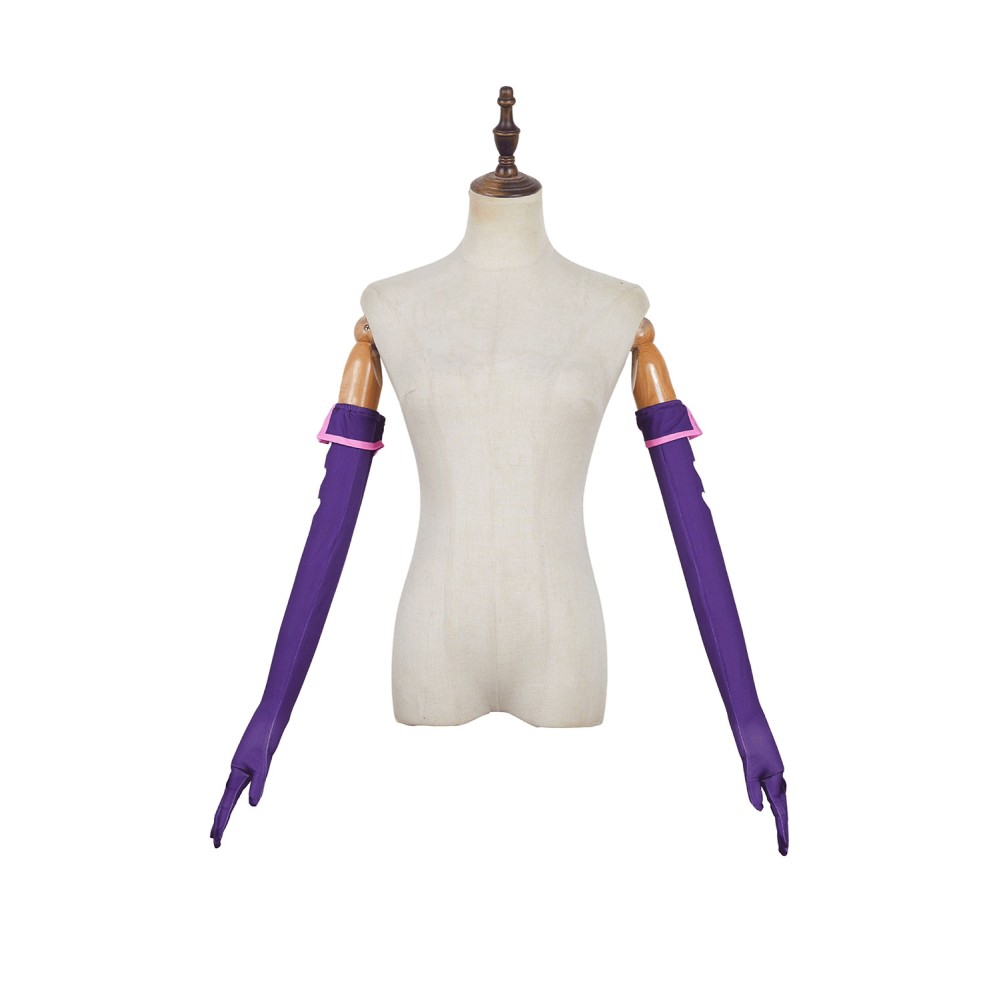 2.5 Dimensional Seduction Mikari Tachibana Sexy Purple Lingerie Set Suit Cosplay Costume Halloween Carnival Outfit