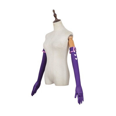 2.5 Dimensional Seduction Mikari Tachibana Sexy Purple Lingerie Set Suit Cosplay Costume Halloween Carnival Outfit