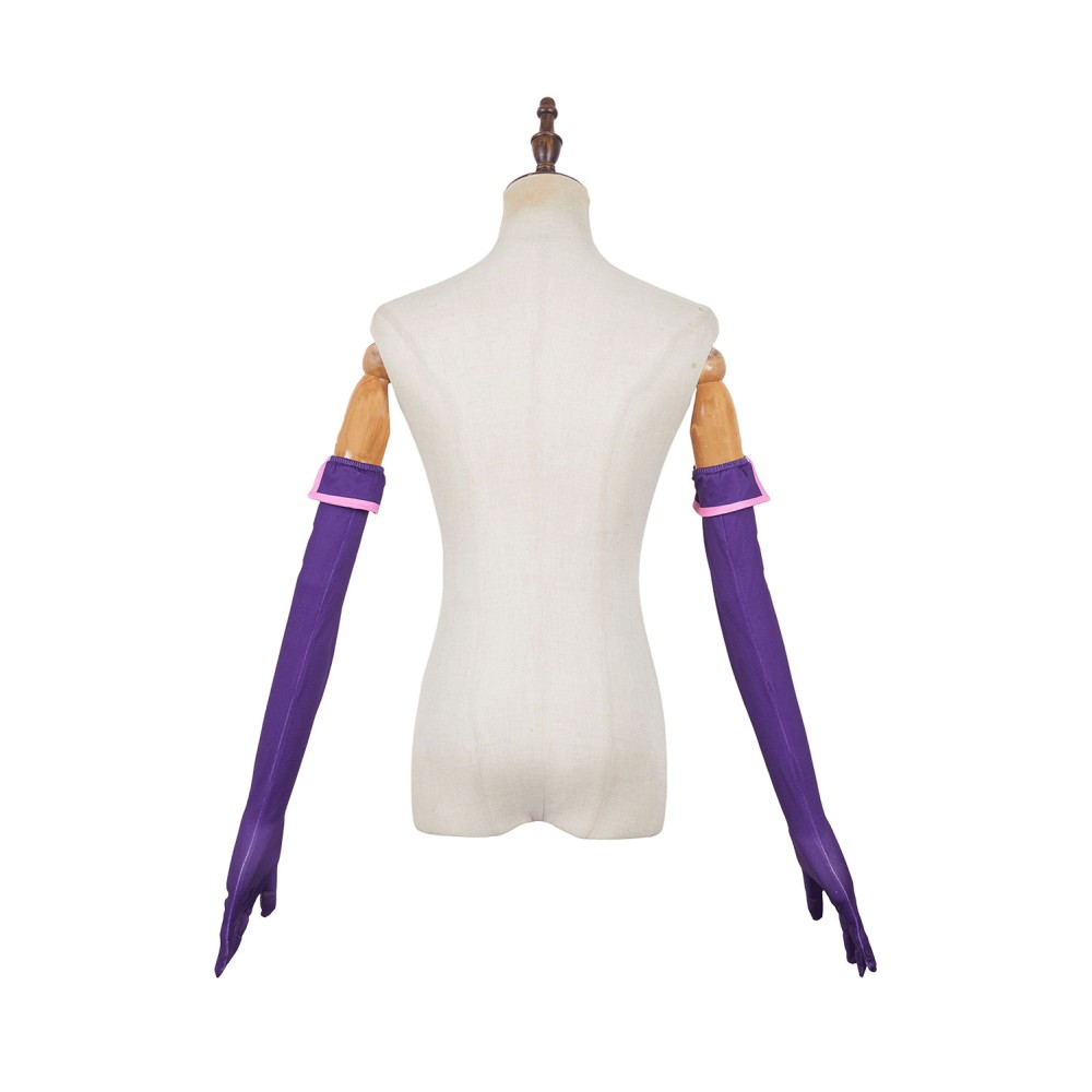 2.5 Dimensional Seduction Mikari Tachibana Sexy Purple Lingerie Set Suit Cosplay Costume Halloween Carnival Outfit