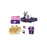 2.5 Dimensional Seduction Mikari Tachibana Sexy Purple Lingerie Set Suit Cosplay Costume Halloween Carnival Outfit
