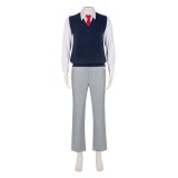 2.5 Dimensional Seduction Masamune Okumura Uniform Suit Cosplay Costume Halloween Carnival Outfit