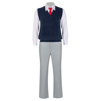 2.5 Dimensional Seduction Masamune Okumura Uniform Suit Cosplay Costume Halloween Carnival Outfit