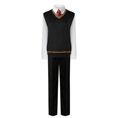 Gryffindor Cosplay Costume for Adults, Men and Kids – Wizard Magic Robe for Halloween, Carnival and Christmas