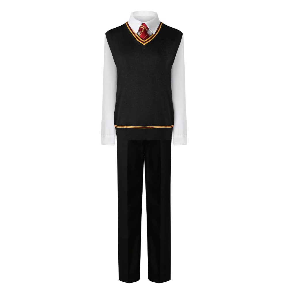 Gryffindor Cosplay Costume for Adults, Men and Kids – Wizard Magic Robe for Halloween, Carnival and Christmas