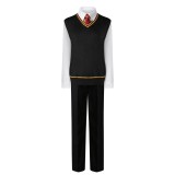 Gryffindor Cosplay Costume for Adults, Men and Kids – Wizard Magic Robe for Halloween, Carnival and Christmas