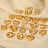 Wedding Punk and Religious Stainless Steel Rings