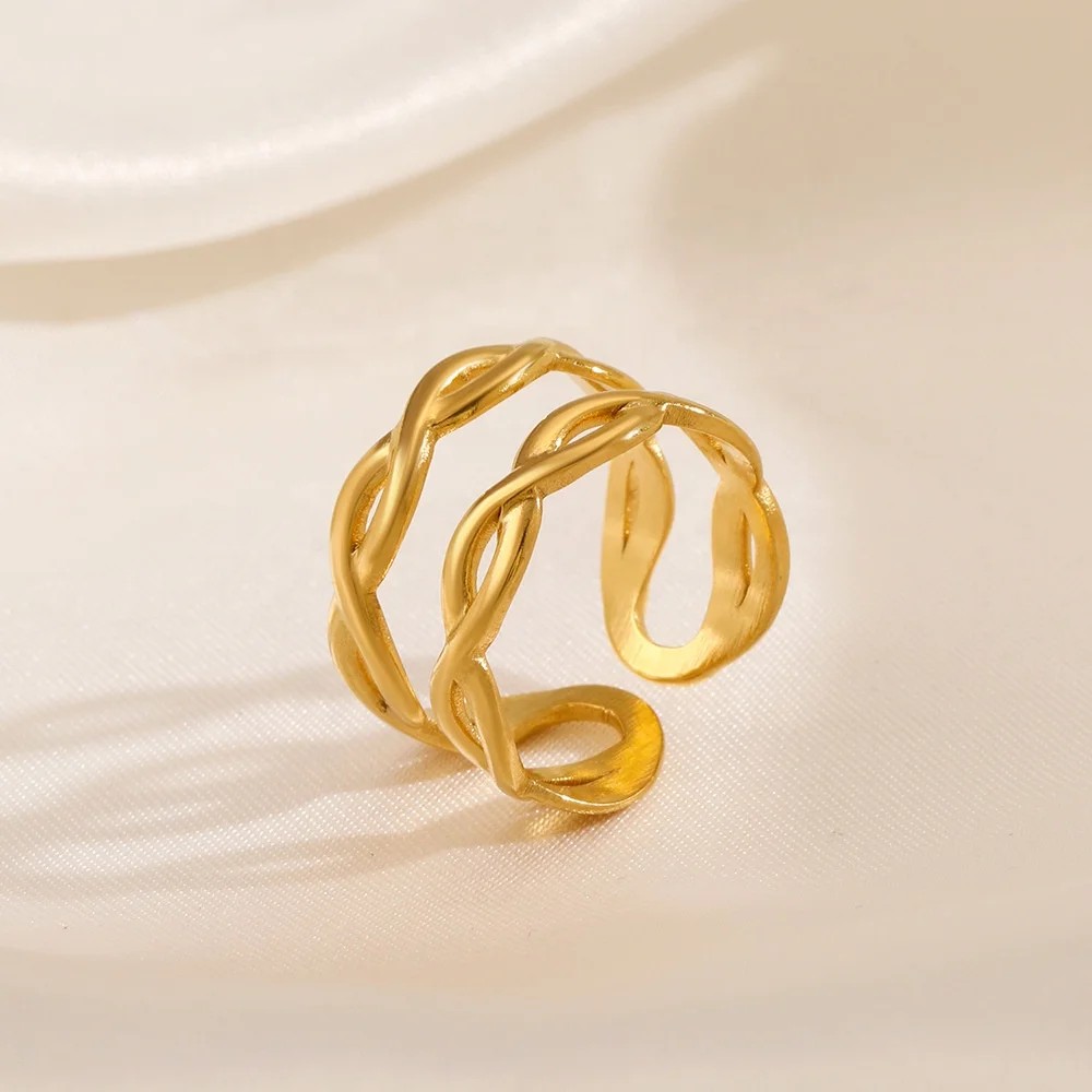 Wedding Punk and Religious Stainless Steel Rings