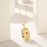 Women Jewelry Pendant Stainless Steel Necklace