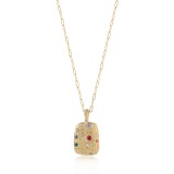 Women Jewelry Pendant Stainless Steel Necklace