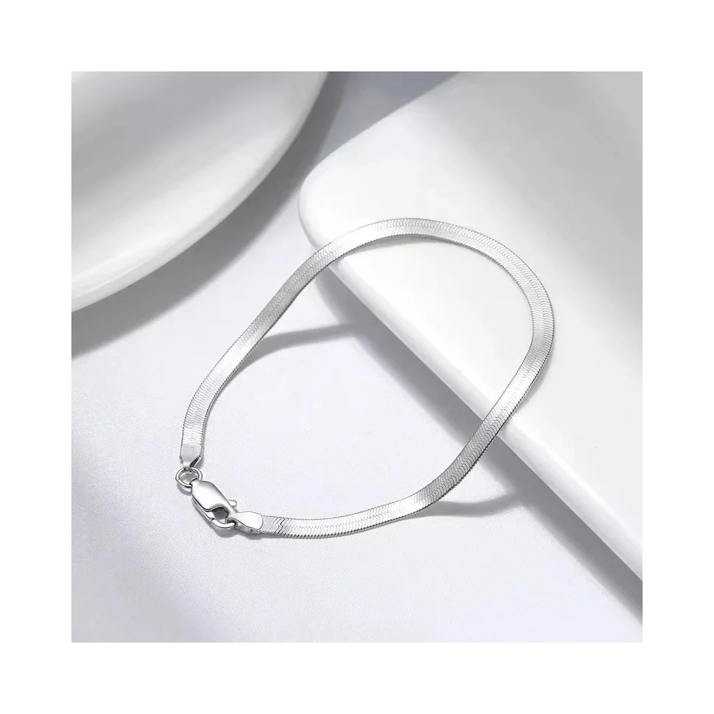925 Sterling Silver Snake Chain Bracelet