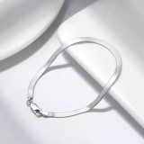 925 Sterling Silver Snake Chain Bracelet