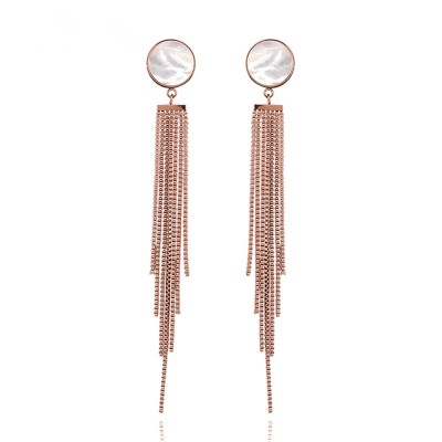 Gold Trendy Stud Earrings
