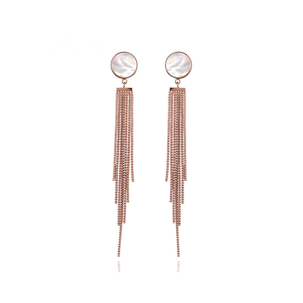 Gold Trendy Stud Earrings