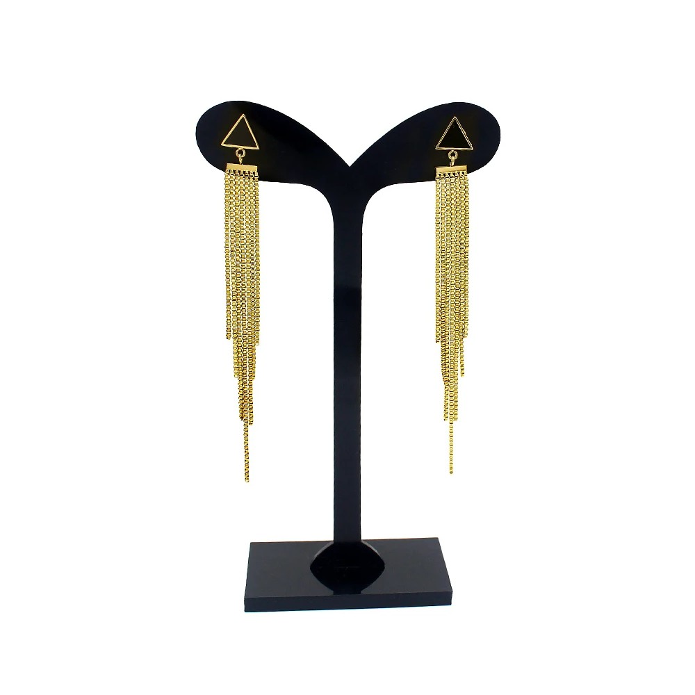 Gold Trendy Stud Earrings