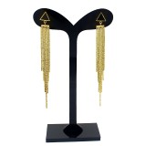 Gold Trendy Stud Earrings