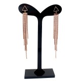 Gold Trendy Stud Earrings