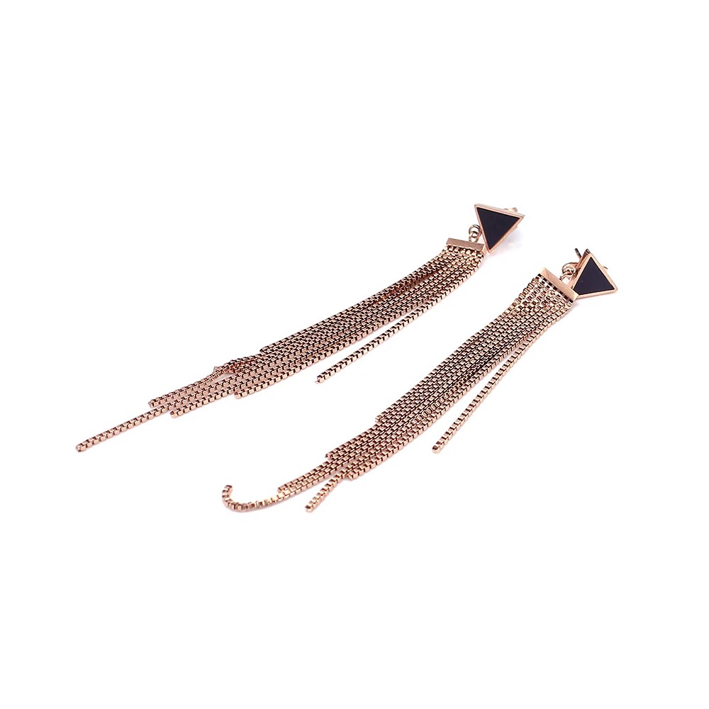 Gold Trendy Stud Earrings