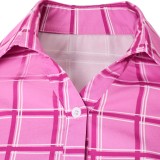 Judy Pink Shirt Cosplay Costume Halloween Carnival