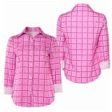 Judy Pink Shirt Cosplay Costume Halloween Carnival