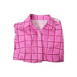 Judy Pink Shirt Cosplay Costume Halloween Carnival